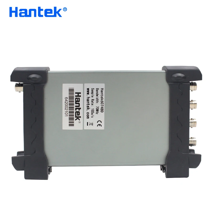 Hantek официальный 6074BD USB осциллограф 4 канала 70 МГц Osiclloscope цифровой ПК портативный +