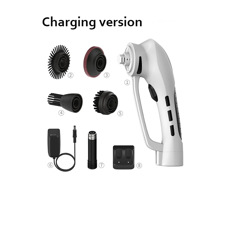 Xiaomi Shunzao Ipx7 Wireless Handheld Electric Cleaner Scrubber Cleaning Brush Tool Rechargeable For Car Home Kicthen Car Washer