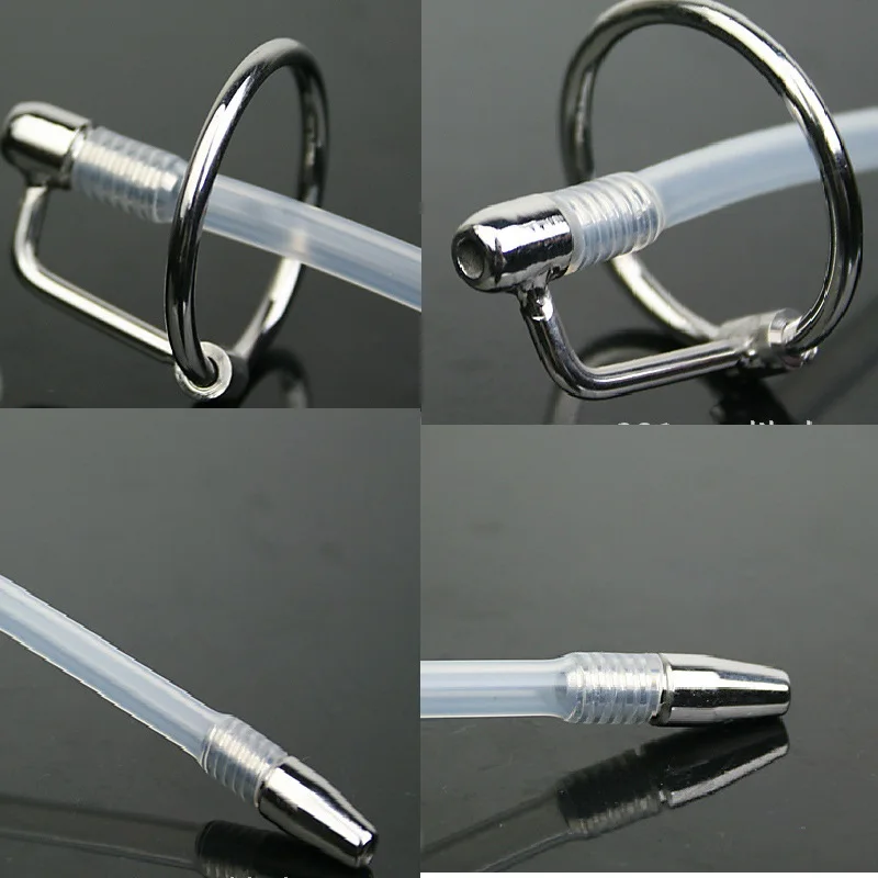 Urethral Sound Penis Plug Probe Catheter Prince Wand Male Hands Free Masturbator Ball Stretcher Sex Toy for Man