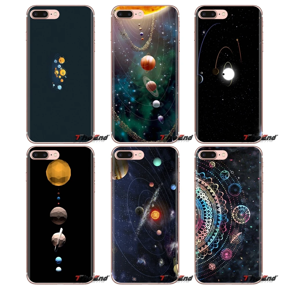For iPod Touch Apple iPhone 4 4S 5 5S SE 5C 6 6S 7 8 X XR XS Plus MAX Saturn Saturnus Planets of Solar System Soft Silicone Case |