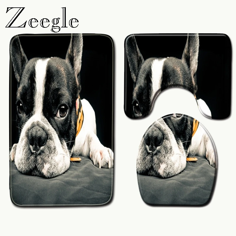 Zeegle нескользящие для ванной комнаты коврик для душа микроволоконный коврик для ванной памяти пенный ванный коврик набор душевой пол коврик машина моющийся ковер