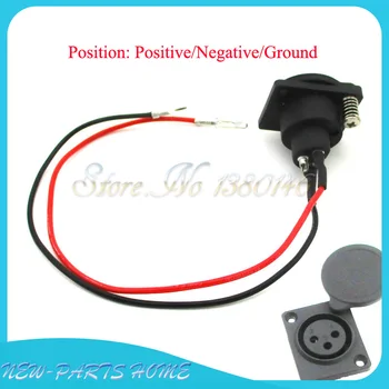 

XLR Charging Port Socket Fit Razor EcoSmart Metro MX500 MX650 Dirt Rocket Bike