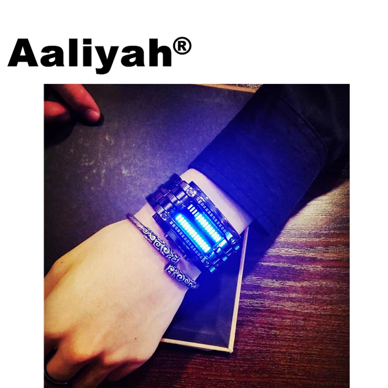 [Aaliyah] Новые модные креативные Роскошные наручные часы для влюбленных мужчин и