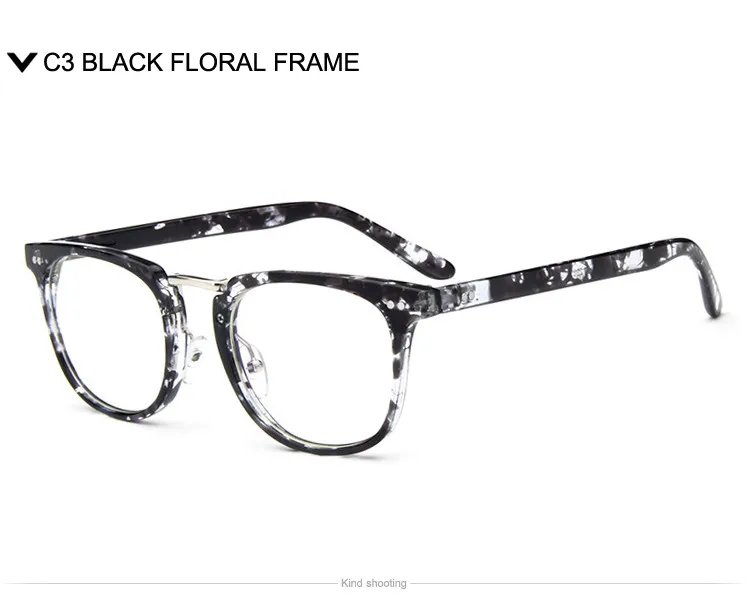 Toketorism винтажные очки оправа с прозрачными линзами металлический мост классические очки для мужчин и женщин 8892