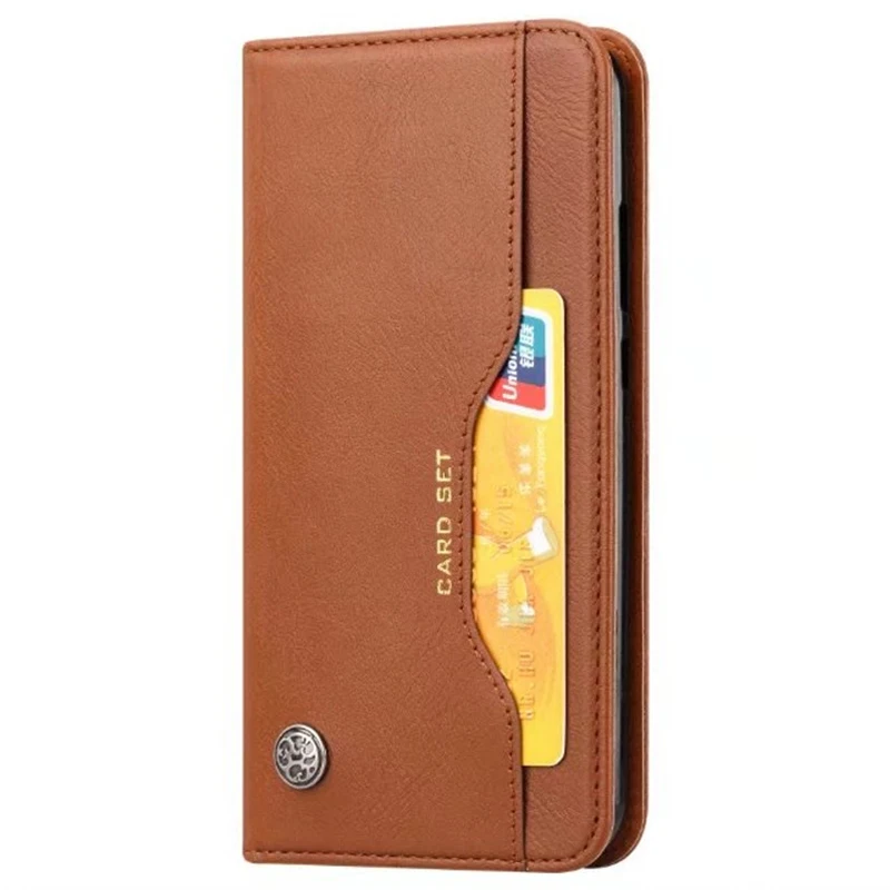 

Wallet Credit Card Slot Flip Cover Leather Case For Huawei P20 Lite ( Huawei Nova 3E ) Anti-knock Phone Cases