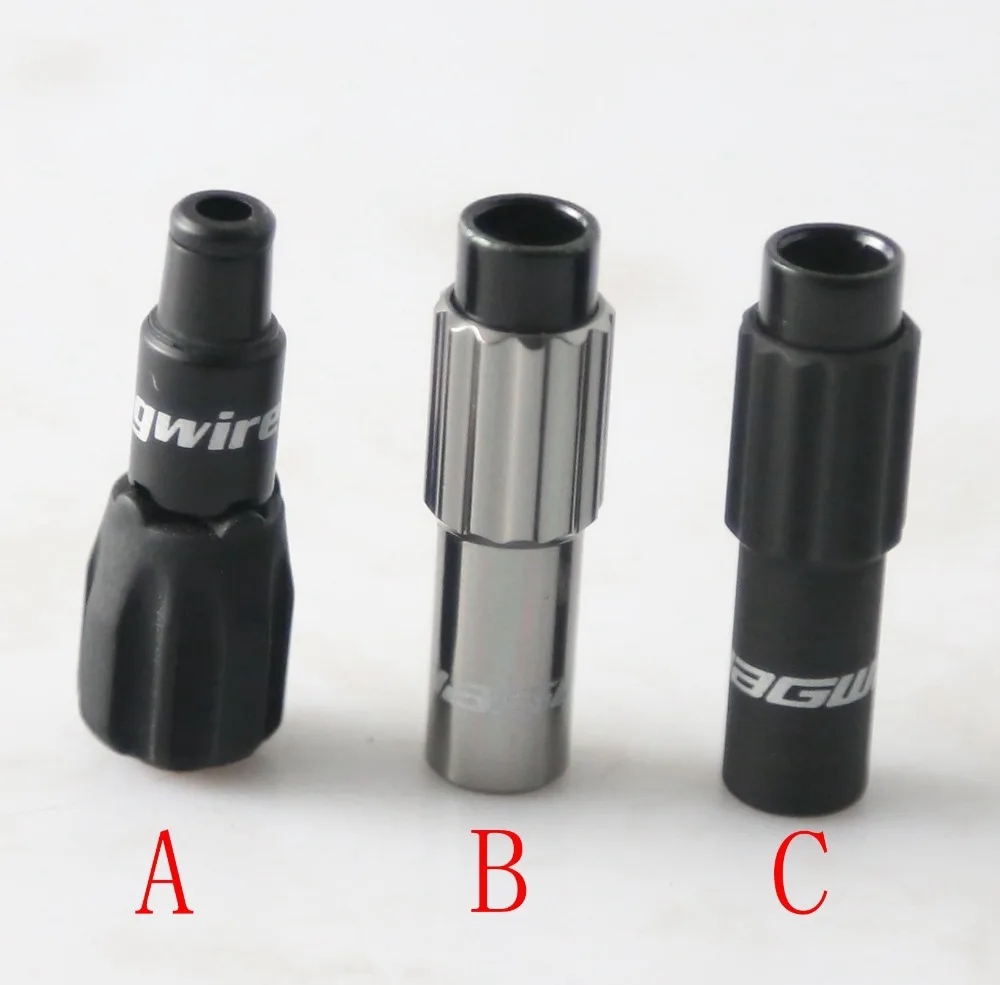 10pcs Inline Cable Tension Adjusters Shift Cables Adjustment Screws Black