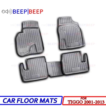 

For Chery Tiggo 2001-2013 car floor mats carpets auto floor mat dust proof water proof car styling interior decoration