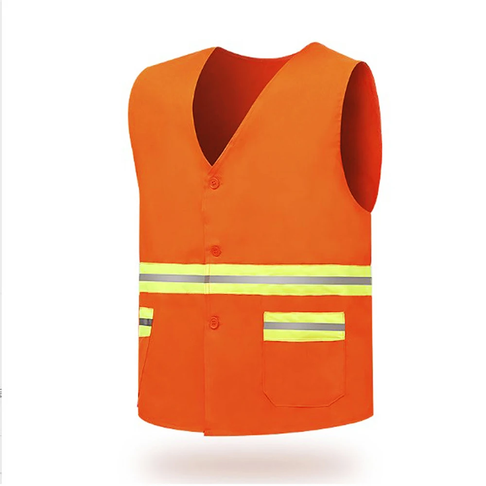 ZK30 Safety Clothing Reflective Cleaning clothing Vest With Pockets