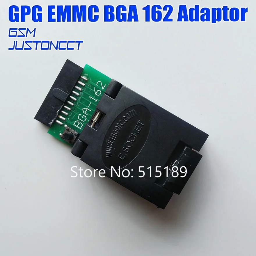 100% оригинальный новый GPG EMMC BGA 162 адаптер gpg emmc коробка Бесплатная доставка |