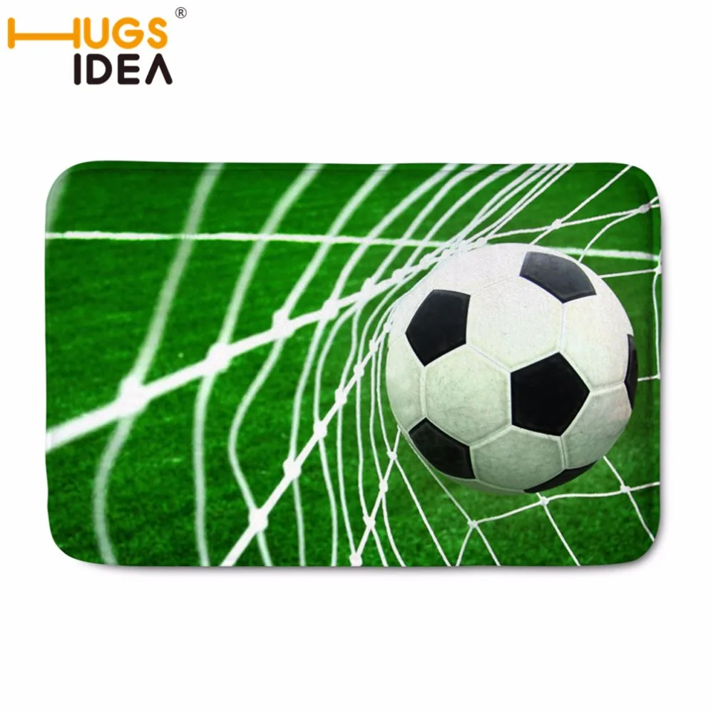 HUGSIDEA Добро пожаловать домашние двери Коврики для прихожей ковер Футбол Бейсбол фланелевые коврики домашние декоративные коврики на заказ ковер 40*59 см