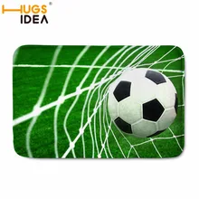 HUGSIDEA Добро пожаловать домашние двери Коврики для прихожей ковер Футбол Бейсбол фланелевые коврики домашние декоративные коврики на заказ ковер 40*59 см