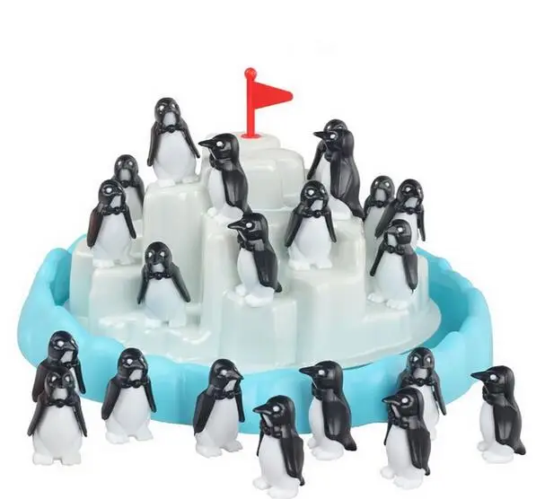 

Enlighten Blocks 2016 kids baby stack educational toy game interactive games children penguins Iceberg seal animal toys pile up