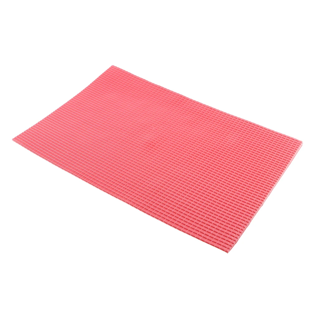 1/100 Scale Roof Tile Sheets Model Buildings Materials PVC  For Railway Layout Architecture