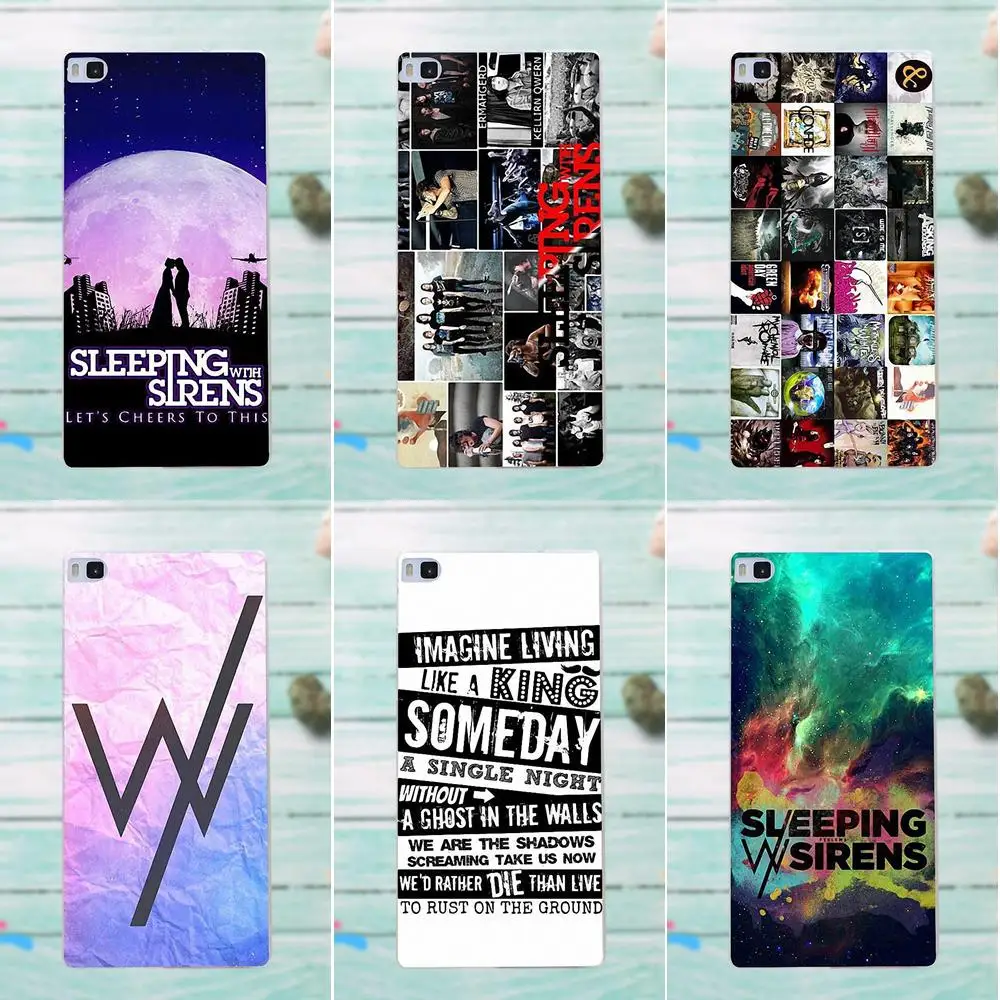 

Sleeping With Sirens Sws For Huawei G7 G8 Honor 5A 5C 5X 6 6X 7 8 V8 Mate 8 9 P7 P8 P9 P10 Lite Plus Soft TPU Fashion Original