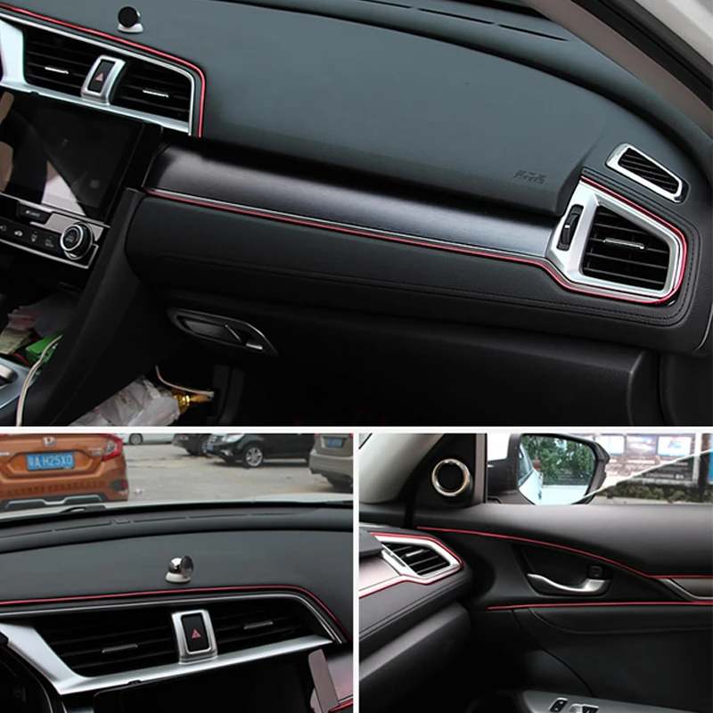 5 м DIY Украшение Автомобиля покрытая Накладка для Mazda 6 CX-5 CX3 Kia Rio 3 4 Cerato Sportage Picanto Sorento Optima Carens