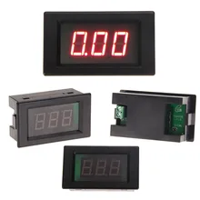 AC 80 300V LCD Digital Voltmeter Ammeter Red Volt Voltage Amp Panel Meter Voltage Indicator 50A