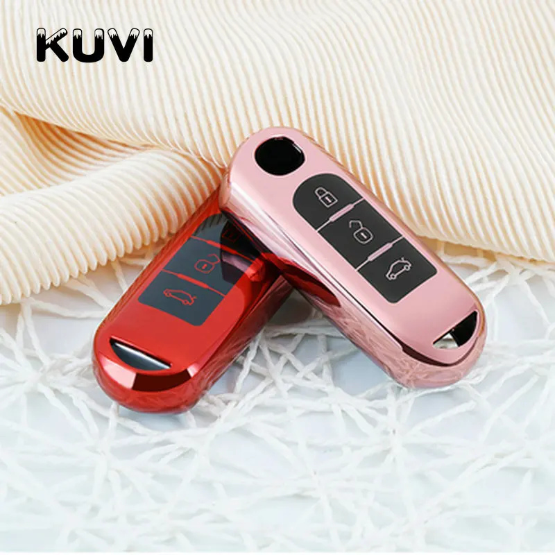 

New Tpu Car Remote Key For Mazda Key Case Cover fit 2 3 6 Axela Atenza CX-5 CX5 CX-7 CX-9 2014 2015 2016 2017 Smart 2/3 Buttons