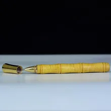ChinaTraditional сделанный вручную из массива дерева ручка натуральный цвет бамбуковая форма шариковая ручка для бизнеса и школы как роскошный подарок