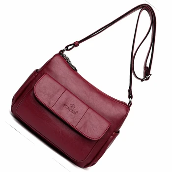 

ZUZURUNS fashion women messenger bags soft pu leather shoulder bag large capacity crossbody tote bag ladies handbag bolsos mujer