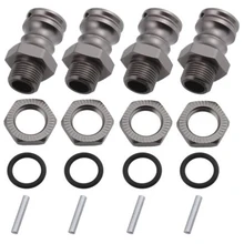 17 мм Шестигранная Ступица колеса алюминиевая 23 мм адаптер расширения Анти-пыль для RC 1/8 автозапчасти