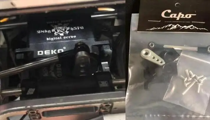 Сменный комплект рулевого механизма на мостике cralwer грузовик для CD15827 1/10 масштаб