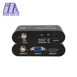 HD видео конвертер AHD/CVI/TVI вход в HDMI/VGA/CVBS выход AHD1509