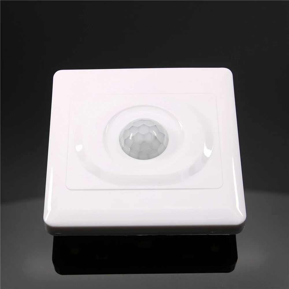 

PIR Sensor Switch Human Body Infrared Induction Motion Detection Wall Module Adapter for LED Light or Fan