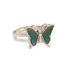 JUCHAO Mood Ring Butterfly Rings for Women Adjustable Opening ► Photo 3/6