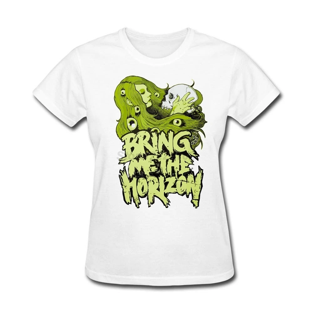 Женские Необычные Рубашки с надписью Bring Me the Horizon индивидуальные подарки