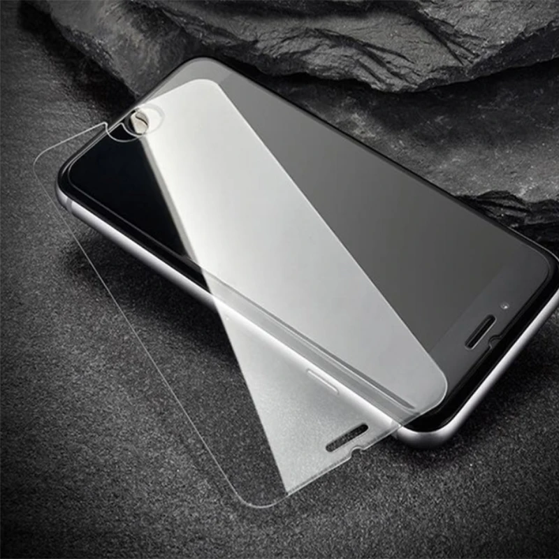 

2.5D 9H protective on the for iphone 6 glass screen protector tempered glass for iphone se 7 8 for iphone x xr screen protector