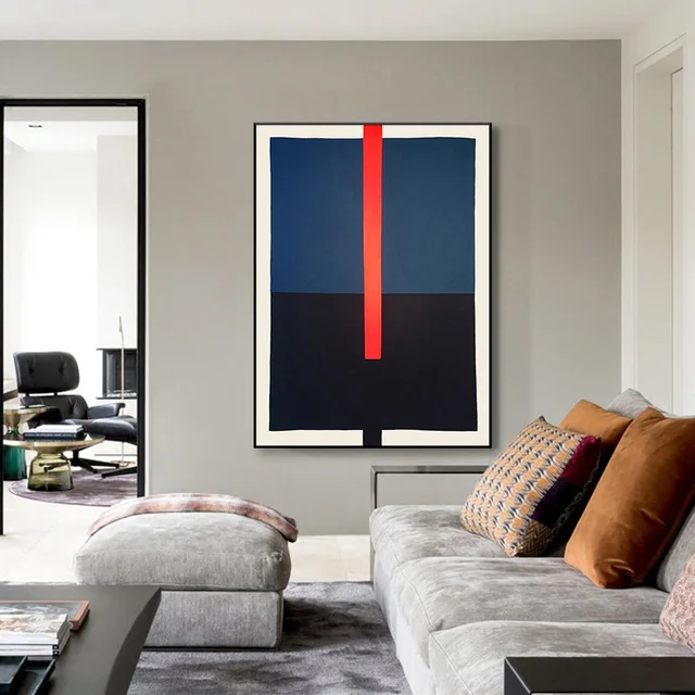 Modern Abstract Geometric Colorful Prints Poster Nordic Canvas Paintings 3