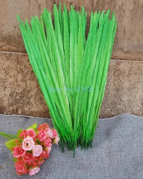 

Free Shipping 100pcs natural Pheasant Feather 50-55cm / 18-20 inches dyed green feathers plumes