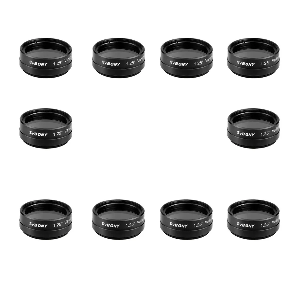 

10PCS SVBONY 1.25'' Filter Variable Polarizing for Astronomy Monocular Telescope & Eyepiece Filter Excellent Quality F9147