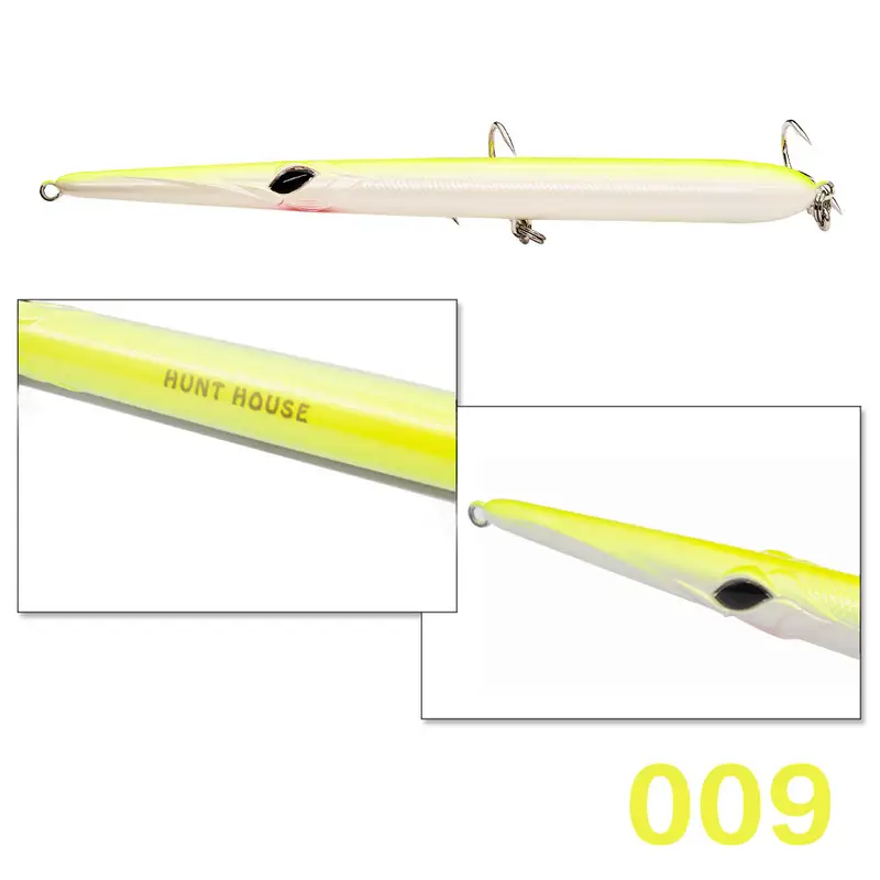 Hunthouse Fishing Lure Needle Stylo Long Casting Pencil Floating 205/180/160mm Isca Artificial Leurre Souple Carp Fishing Lure - Image 11