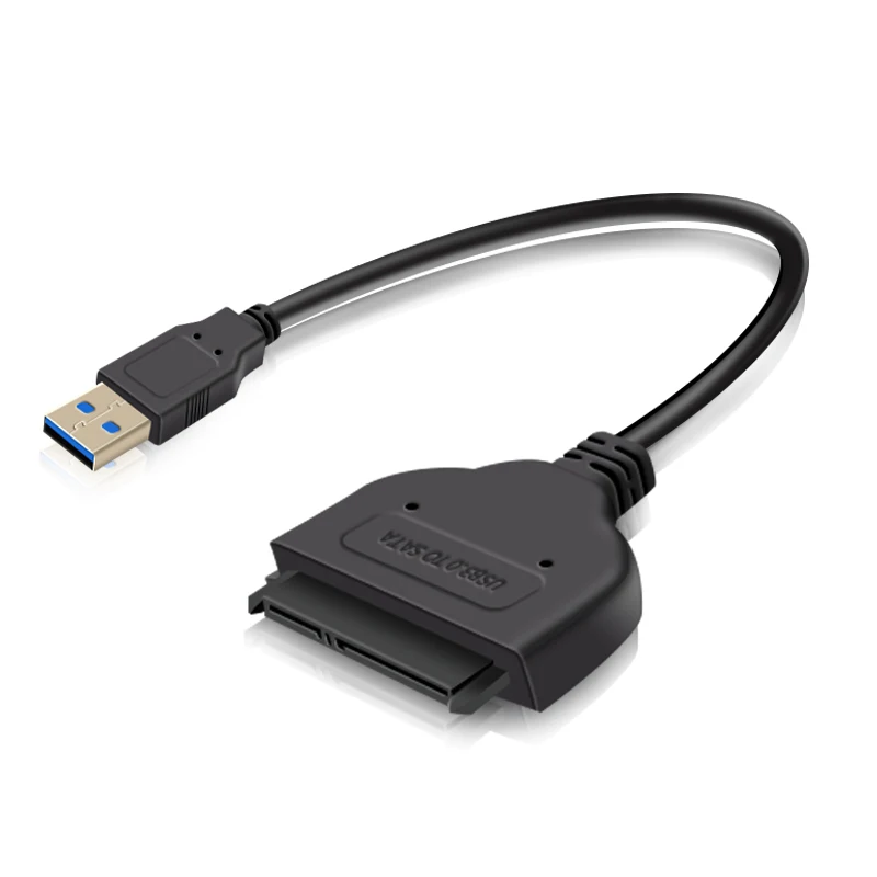 USB 3,0 до 2,5 дюймов SATA III жесткий HD кабель для передачи данных кабель-адаптер с UASP-SATA на USB 3,0 конвертер для SSD/HDD