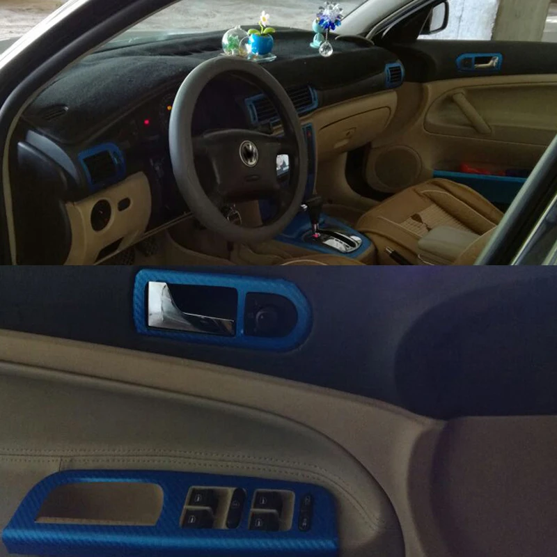 Для Volkswagen VW Passat B5 внутренняя Центральная панель управления дверная ручка 3D/5D