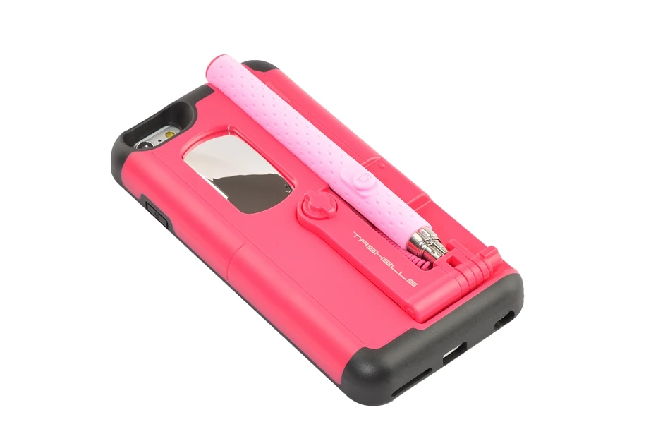 Caseii палка для селфи чехол для iPhone 6 S плюс Чехол Портативный Выдвижная монопод проводной палка для селфи чехол для iPhone 6
