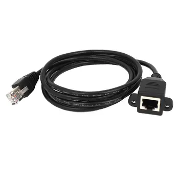 

RJ 45 Male - Female Extension Screw Panel Mounted Network 1.5 M