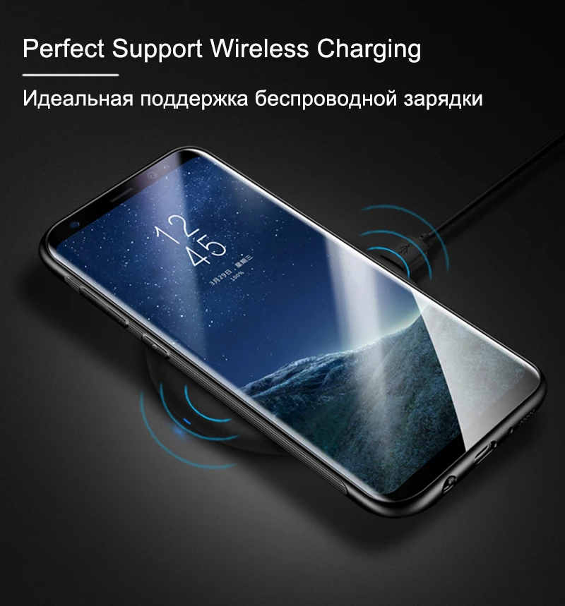 Case for Samsung NOTE 8 S8 Plus Kiitoo Luxury Glass Back Cover Hard Phone Case for Coque Samsung Galaxy S8 Plus Accessories -3-1