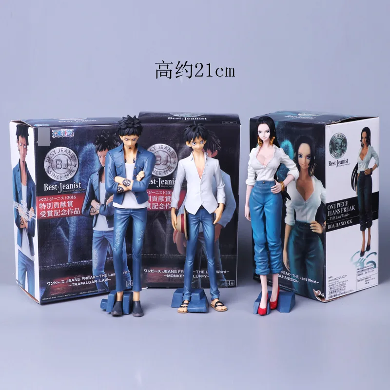 Аниме OP Monkey D Luffy Trafalgar Law Boa женский стиль жизни ПВХ экшн фигурка Косплей