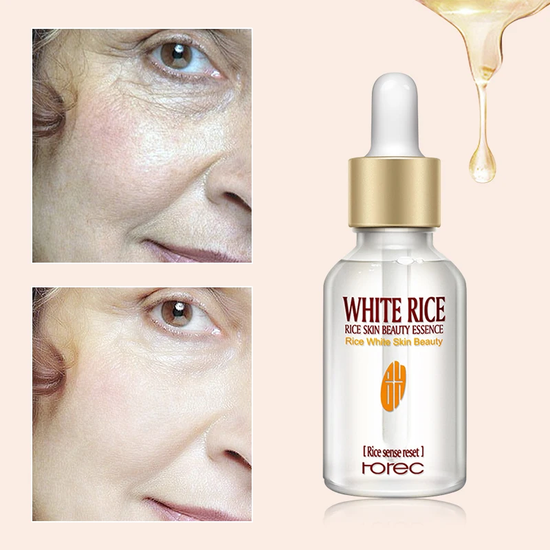 

Pure Rice Face Serum For Whitening Serum Moisturizing Anti Aging Deep Firming Nourishing Liquid Skin Care Essence TSLM2
