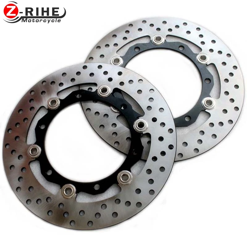 2PCS Front Floating Brake Disc Rotor motorcycle parts Aluminum Brake