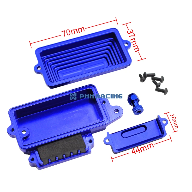 CNC Aluminium Alloy Receiver Box for 1/10 E-revo Summit 1pc