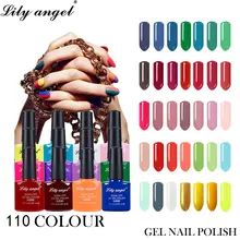 Lily Angel de alta calidad Gel de esmalte de uñas Salón de Arte de uñas Consejos gran oferta Color 7,3 ml empapa orgánico LED UV para uñas de Gel barniz