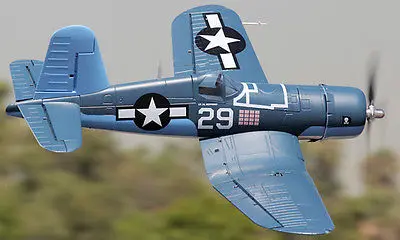 Scale SkyFlight LX EPS 1.6M F4U Corsair Propeller RC Plane RTF Model Folded Wing W/ Motor Servos ESC Battery TH03126