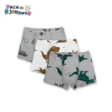Детские шорты; летняя детская одежда; шорты для мальчиков; штаны с изображением динозавра; эластичные хлопковые От 2 до 6 лет из 3 предметов; одежда для детей