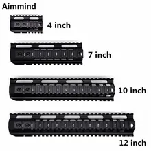 Охотничий Пикатинни " 7" 1" 12" дюймов тактический поручень рельсовая система для страйкбола AEG