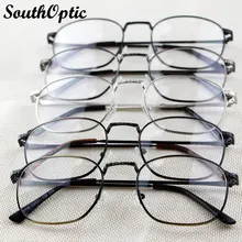 2016 New Full Rim Male Retro Vintage Alloy Fashionable Stylish Glasses 3 Colors Prescription 9709 Plain Decorated Optical Frames