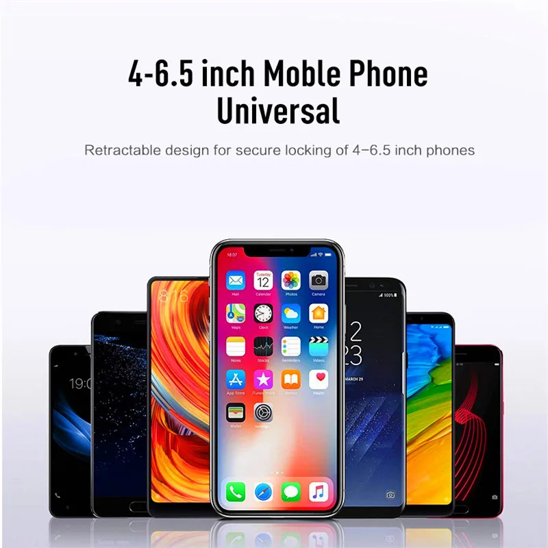 Универсальный держатель для смартфона OBSHI гравитационное крепление на