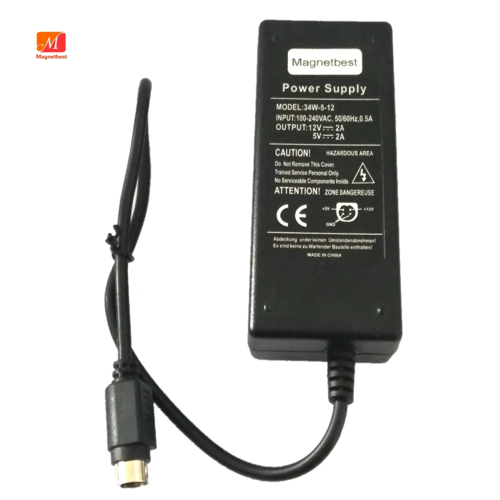 100 V-240 V AC в DC 12V 2A 5V 2A 4pin адаптер зарядное устройство для корпуса HDD чехол источник питания 4 pin 2000mA